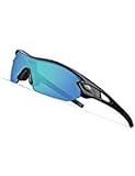 TOREGE Polarized Sports Sunglasses for Men Women Cycling Running Driving Fishing Golf Baseball...