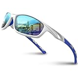 RIVBOS Polarized Sports Sunglasses Driving Sun Glasses Shades for Men Women for Cycling Baseball...