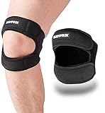 Bodyprox Patellar Tendon Support Strap (Small/Medium), Knee Pain Relief Adjustable Neoprene Knee...