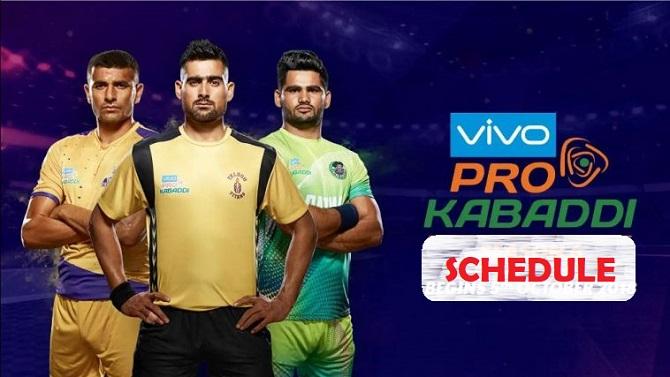 Pro Kabaddi 2024 Schedule